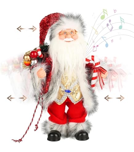 Amazon.com: Jingle Bell Rock Santa Animated Dancing Singing Santa